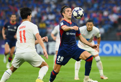Johor DT (phải) đang chơi cực kỳ ấn tượng. Ảnh - AFC