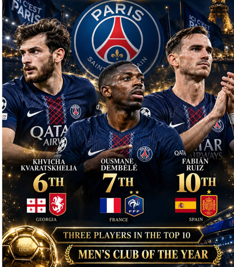 PSG không tập trung làm truyền thông cho Dembele mà dàn trải cho nhiều ngôi sao của đội