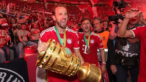 Harry Kane đã giành nhiều danh hiệu trong màu áo Bayern