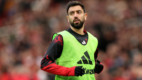 Bruno không được ra sân một phút nào ở trận MU thua Bournemouth