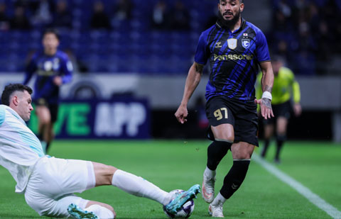  Buriram United (áo trắng) đã có một trận đấu ấn tượng. Ảnh - AFC