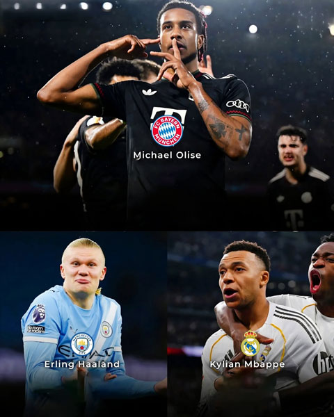 Olise, Haaland và Mbappe bất ngờ vắng mặt ở đội hình hay nhất thế giới của Planet Football 