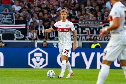 Finn Jeltsch được đánh giá là một trong những gương mặt trẻ đáng chú ý của Bundesliga. Ảnh: Sport.fr