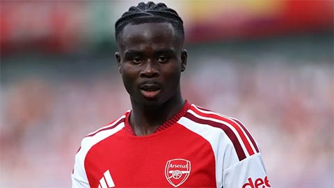 Saka liên tục phải cày ải một phần vì Arsenal không mua được người bổ sung chất lượng