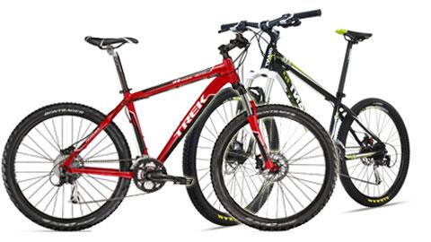 Xế độp Giant XTC 750 vs. Trek Disc 4500