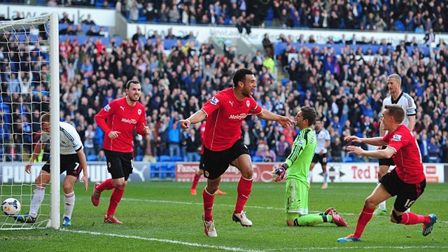 Cardiff City 3-1 Fulham (Vòng 29 Premier League 2013/14)