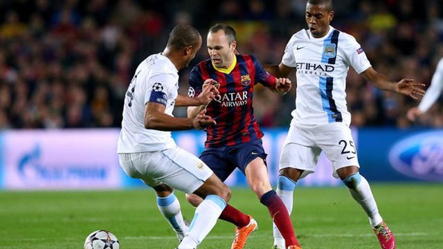 Màn trình diễn đẳng cấp của Iniesta trước Man City