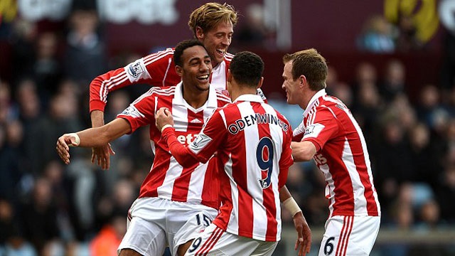 Aston Villa 1-4 Stoke City (Vòng 31 Premier League 2013/14)