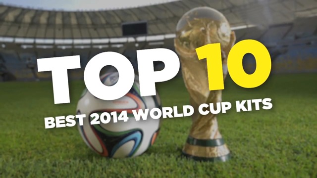 10 mẫu áo đấu ấn tượng nhất ở World Cup 2014