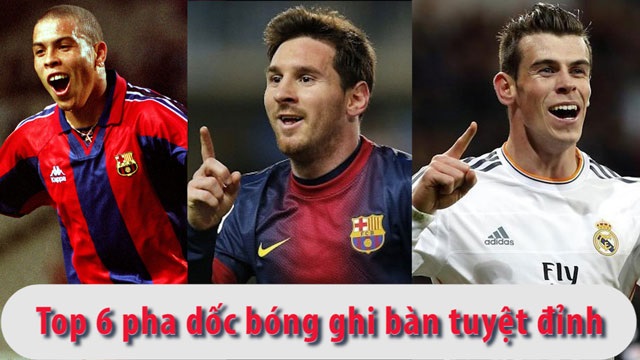 Bale & 6 pha dốc bóng ghi bàn tuyệt đỉnh
