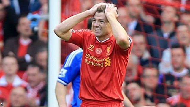 Top 5 sai lầm tai hại  của Steven Gerrard