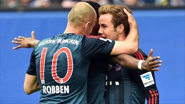 Hamburg 1-4 Bayern Munich (Vòng 33 Bundeslia 2013/14)