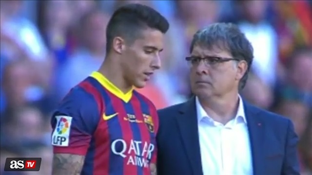 Tello khó chịu với HLV Martino vì phải vào sân ở phút 92