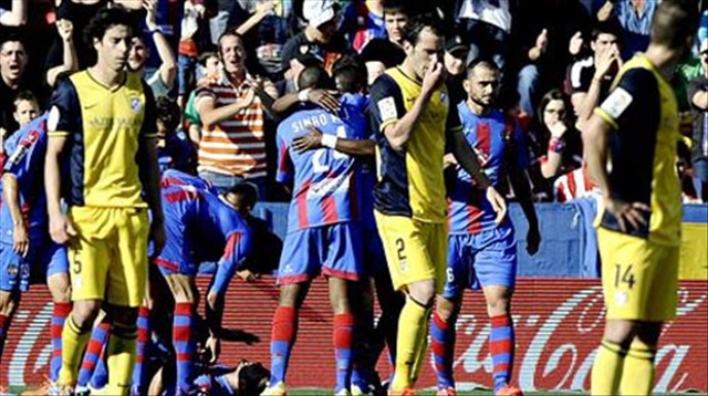 Levante 2-0 Atletico Madrid (Vòng 36 La Liga 2013/14)