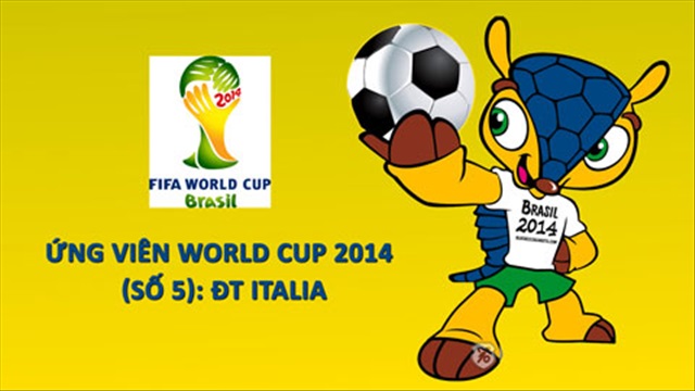 Ứng viên World Cup 2014 (Số 5): ĐT ITALIA