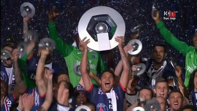 Highlight trận PSG 4-0 Montpellier và Lễ đăng quang siêu ấn tượng