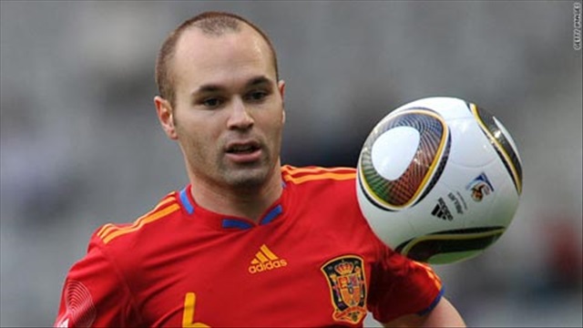 Gương mặt World Cup: Andres Iniesta (Tây Ban Nha)