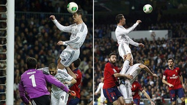 Bật cao phải như Cristiano Ronaldo