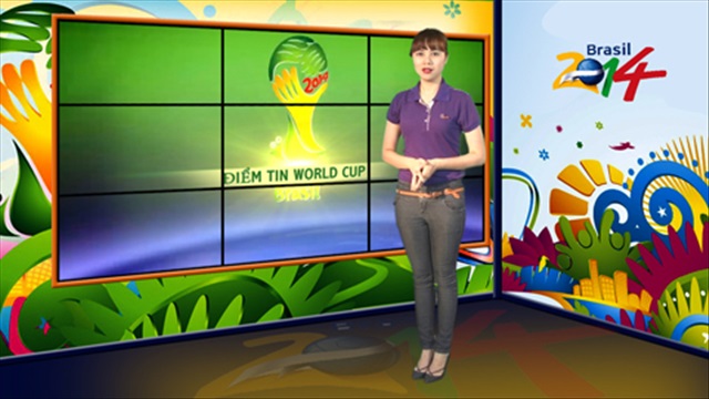 Điểm tin World Cup 2014 (13/6): Trọng tài là tâm điểm