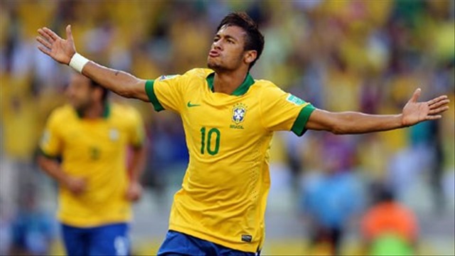 Neymar ghi bàn thứ 2 từ chấm phạt đền (Brazil 2-1 Croatia)