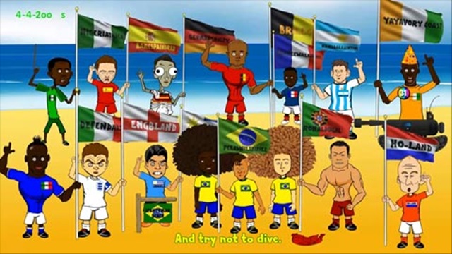 Nhìn lại Lễ khai mạc World Cup 2014 theo phong cách hài hước