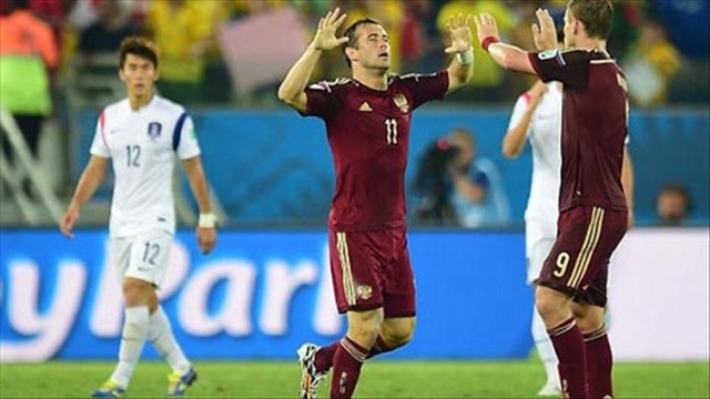 Nga 1-1 Hàn Quốc (World Cup 2014): Gấu Nga chết hụt
