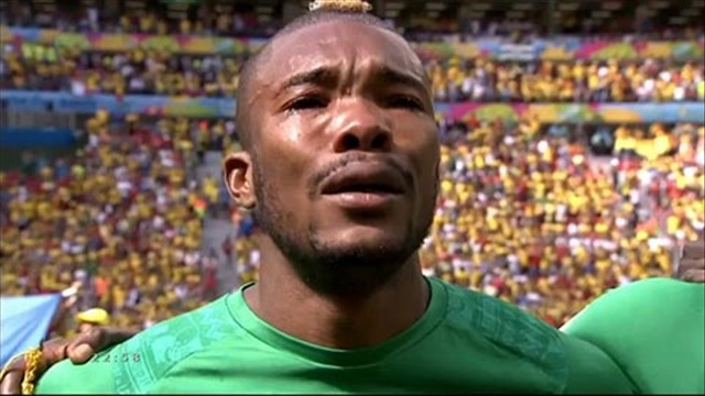 Serey Die khóc nức nở khi hát quốc ca Bờ Biển Ngà 