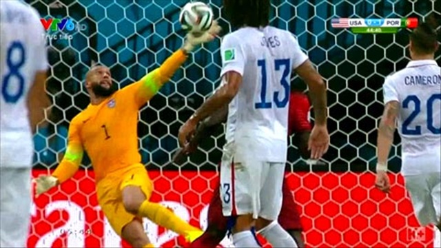 Pha cứu thua ngoạn mục của Tim Howard