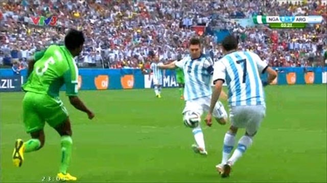 Lionel Messi mở tỷ số cho Argentina