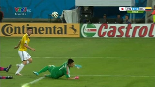VÀO!!! Rodriguez kết thúc tinh tế (Nhật Bản 1-4 Colombia)