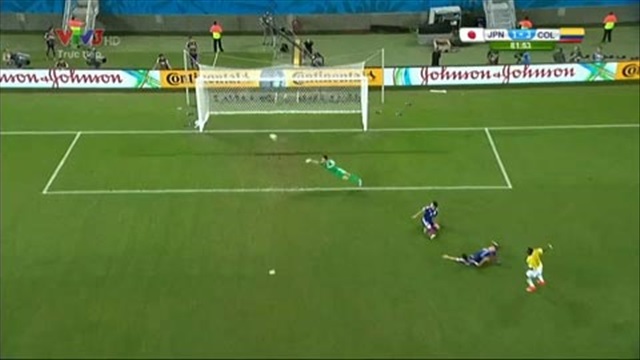 VÀO!!! Martinez lập cú đúp (Nhật Bản 1-3 Colombia)