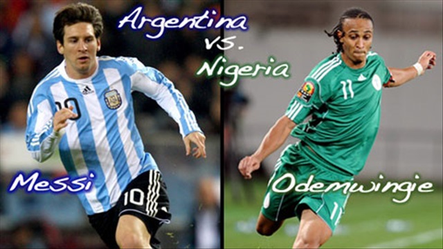 Xem lại trận đấu Argentina vs Nigeria với phiên bản 3D