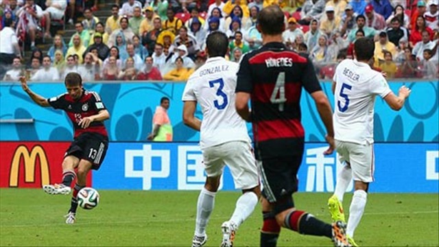 Tuyệt phẩm của Mueller (Mỹ 0-1 Đức)