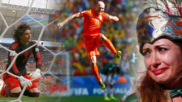 Khoảnh khắc: Nụ cười Hà Lan và nước mắt Mexico