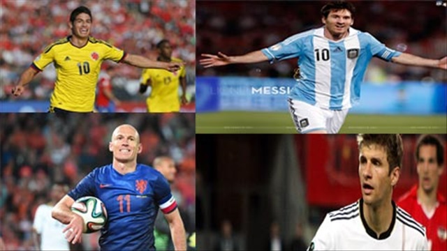 Đi tìm những ứng viên cho danh hiệu Vua phá lưới World Cup 2014