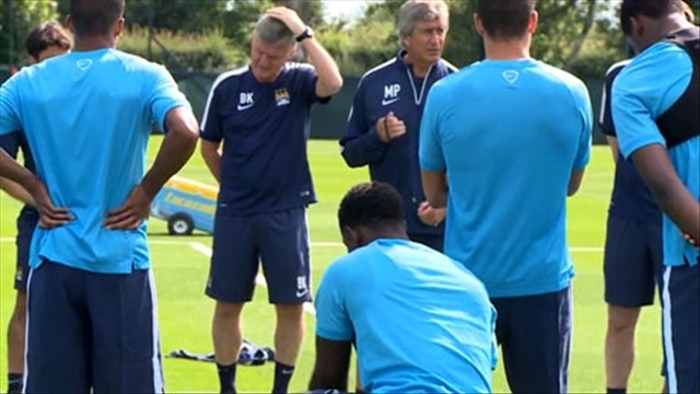 Cầu thủ Man City trở lại tập luyện cho mùa giải mới