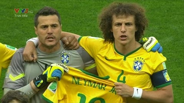 Brazil - Đức: Màn hát quốc ca cực 