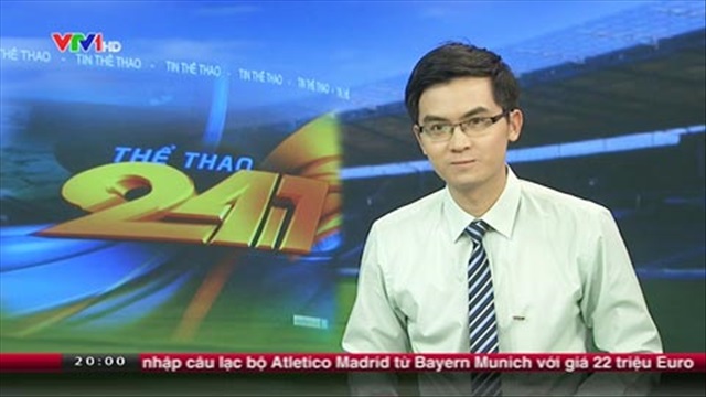 VTV1 - Thể thao 24/7 đưa tin Lễ công bố nhà tài trợ và giới thiệu VCK U17 QG báo Bóng đá - Cúp Thái Sơn Nam 2014 