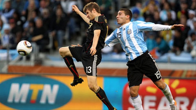 Xem lại trận Đức - Argentina (World Cup 2010)