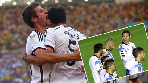 Argentina hãy coi chừng bóng bổng của người Đức