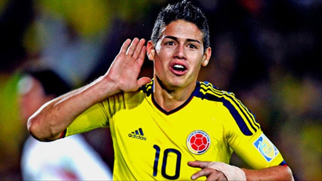 Chiếc giầy vàng WC 2014 - James Rodriguez