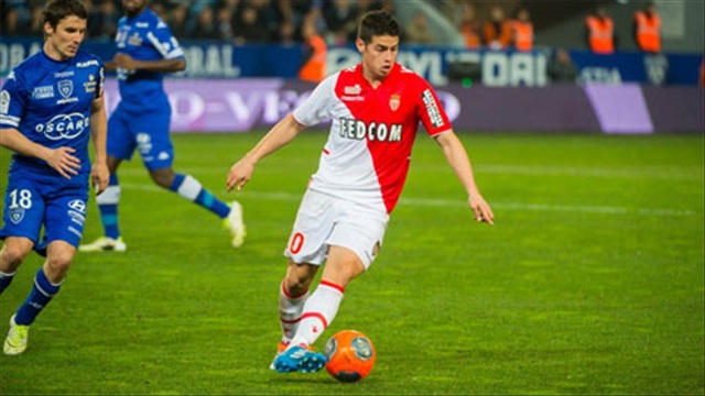 12 pha kiến tạo của James Rodriguez trong màu áo Monaco (2013/14)