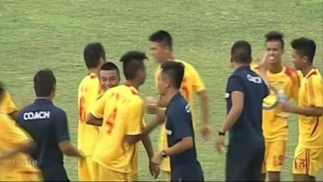 U17 TT Huế 0-1 U17 Hà Nội T&T (Trực tiếp: VCK U17 giải báo Bóng đá Cup Thái Sơn Nam 2014)