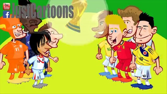 Màn tóm lược World Cup 2014 cực hay (Phiên bản hài hước) 