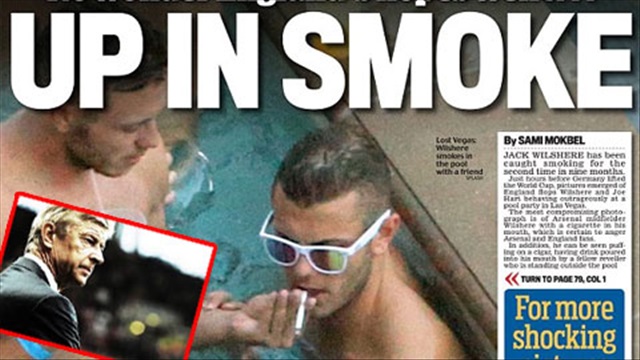 Arsene Wenger nói gì về vụ thác loạn của Wilshere? 