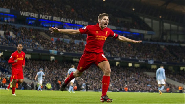 Bàn thắng đáng nhớ của Gerrard vào lưới M.U