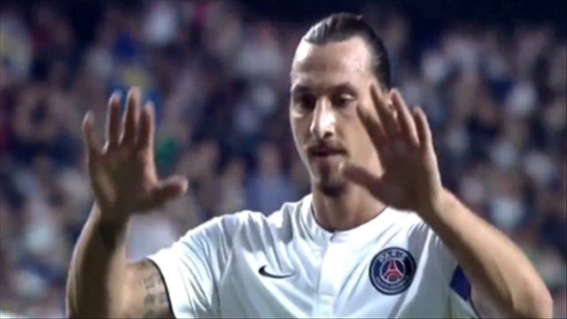 Cú hatrick nhẹ như lông hồng của Ibra (PSG 6-2 Kitchee)