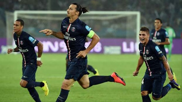 Paris Saint Germain 2-0 Guingamp (Siêu cúp Pháp 2014)
