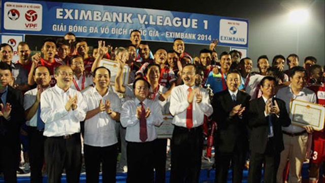 Eximbank V-League 2014: Những cái kết đẹp cho mùa giải nhiều biến động 