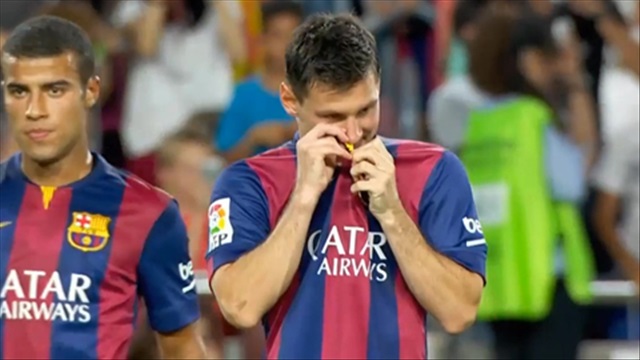 Còn ai dám đổi áo với Messi không?